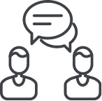 Ikon Zeit und Empathie