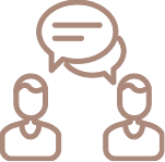 Ikon Zeit und Empathie