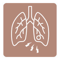 Icon Atembeschwerden.