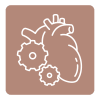 Icon Herz Kreislauf Probleme.