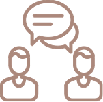 Ikon Zeit und Empathie